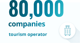 80,000 companies tourism operator