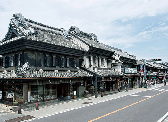 川越一番街商店街 写真