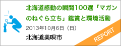 北海道感動の瞬間100選「マガンのねぐら立ち」鑑賞と環境活動