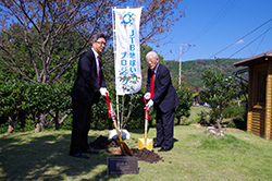 八百津町「JTB桜の森」つくり
