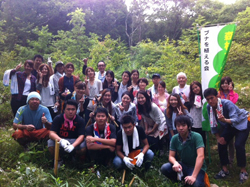 『緑・ゆたかな森づくり』：グリーンベルト整備事業に参加