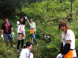 『緑・ゆたかな森づくり』：グリーンベルト整備事業に参加