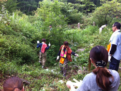 『緑・ゆたかな森づくり』：グリーンベルト整備事業に参加