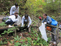 北海道感動の瞬間100選「白老・鮭の遡上」観賞と環境保全活動