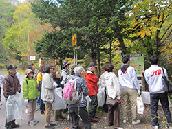 北海道感動の瞬間100選「白老・鮭の遡上」観賞と環境保全活動