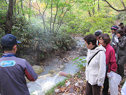 北海道感動の瞬間100選「白老・鮭の遡上」観賞と環境保全活動