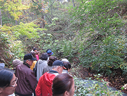 北海道感動の瞬間100選「白老・鮭の遡上」観賞と環境保全活動