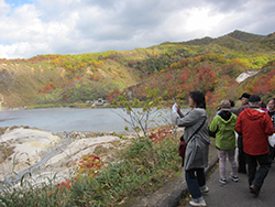 北海道感動の瞬間100選「白老・鮭の遡上」観賞と環境保全活動