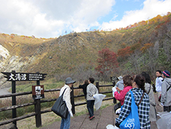 北海道感動の瞬間100選「白老・鮭の遡上」観賞と環境保全活動