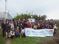 コットン収穫を通じた福島の更なる発展にアシスト！