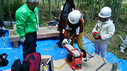 竹林整備を通してこぴっと学ぶ、山梨県南部町の竹の有効活用