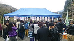 竹林整備を通してこぴっと学ぶ、山梨県南部町の竹の有効活用