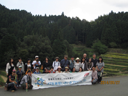 新涼の清流とつづら棚田を楽しむ森林セラピーウォーク体験