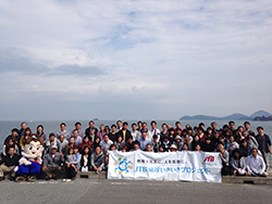 天草大矢野海岸清掃ボランティア活動とオルレ体験