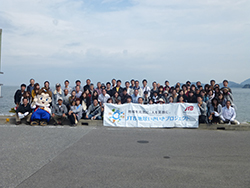 天草大矢野海岸清掃ボランティア活動とオルレ体験