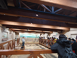 瀬戸内海の安芸灘とびしま海道で清掃活動と藻塩展示館見学