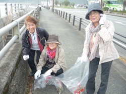 室戸阿南海岸国定公園制定５０周年記念海岸清掃と海陽町を体感！