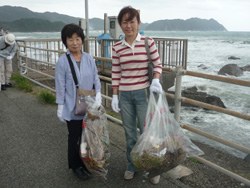 室戸阿南海岸国定公園制定５０周年記念海岸清掃と海陽町を体感！