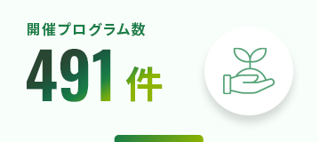 開催プログラム数 436件