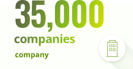 35,000 companies company