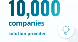 10,000 companies solution provider